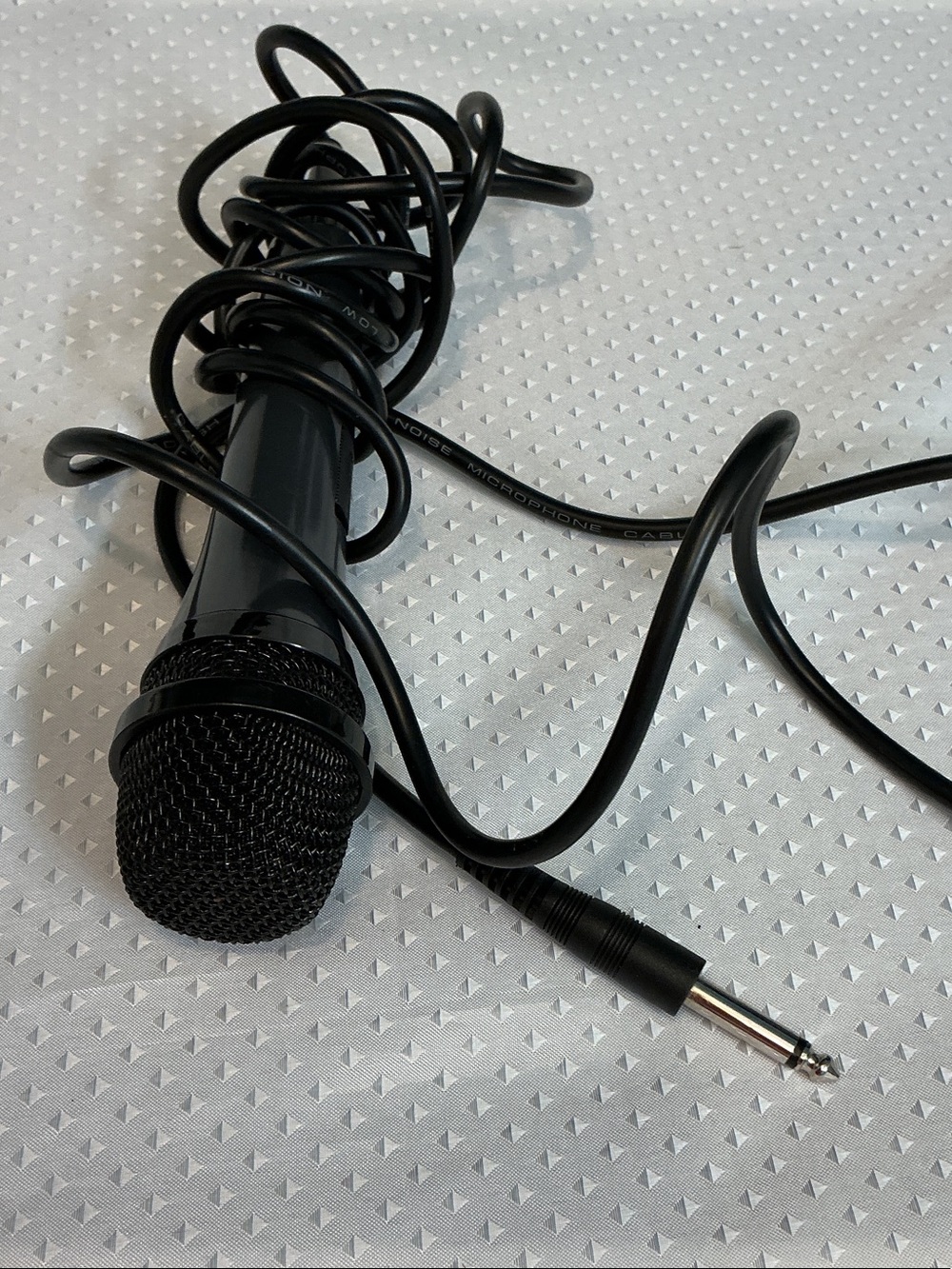 Sennheiser Black Wired Handheld Microphone with 1/4" Plug and Long Cable